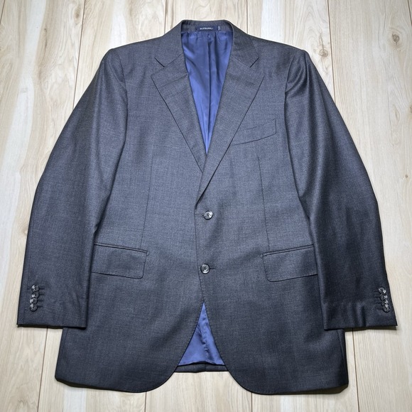 Suitsupply Other - SUITSUPPLY Vitale Barberis Perennial Wool Lazio Sport Coat Mens 44R Slim Gray